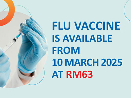 Flu vaccine available